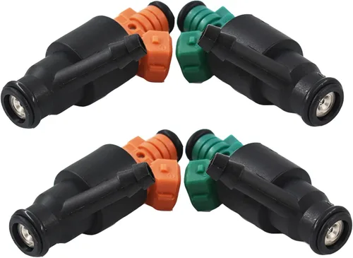 Vista 5 de waltyotur 4 inyectores de combustible Boquilla 2 agujeros 0280150504 0280150502 Reemplazo para Kia Sportage 2.0L L4 1995 1996 1997 1998 1999 2000