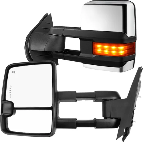 Vista 15 de YITAMOTOR Espejo de remolque compatible con Chevy Silverado GMC Sierra 2007