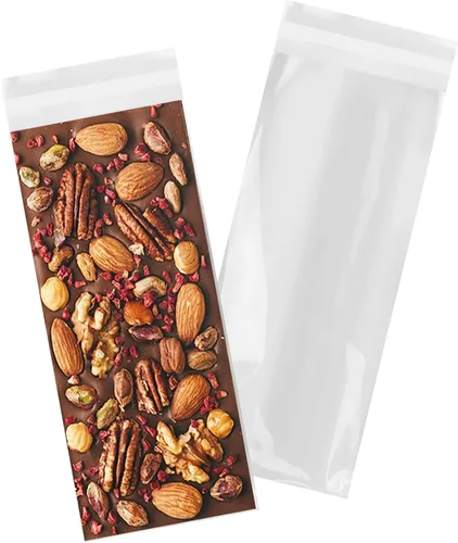 Vista 13 de WEIYUEDA - Bolsas de celofán autoadhesivas transparentes de 4 x 6, 200 unidades Cookie & Candy Packaging Bags, High-Transparent Display Packaging