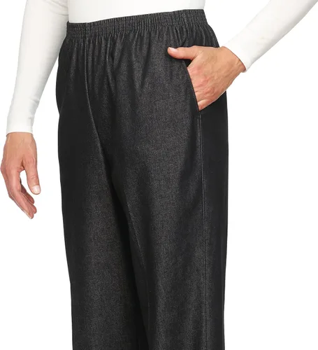Vista 4 de Alfred Dunner Pantalón corto pequeño de mezclilla para mujer