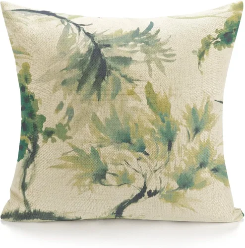 Vista 26 de POMOTER Brunschwig Fils Les Touches Azul y Blanco Funda Decorativa para Almohada Fundas para Almohada Modernas Fundas de Almohada 40 x 40 cm
