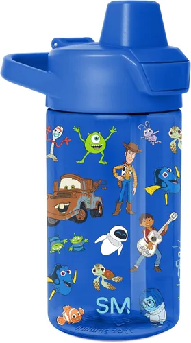 Vista 41 de Simple Modern Marvel Spiderman - Botella de agua Summit de plástico Tritan para niños, taza sin BPA de 12 onzas con tapa cubierta con popote a