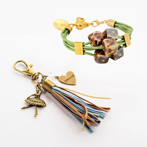 Vista 6 de HARFINGTON 50 tapas de extremo de cordón de 0.059 in de identificación de acero inoxidable para manualidades, pulseras, collares, borlas, tono Tono