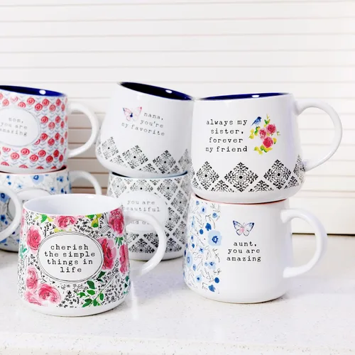 Vista 6 de Pavilion Gift Company - Aunt, you are amazing - Taza de cerámica de 18 onzas, regalo del día de la madre, taza de café para tía, 1 unidad