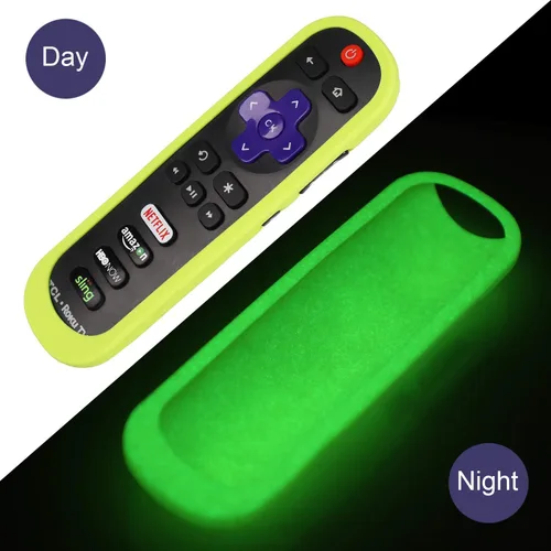 Vista 3 de [Nightglow Green] Funda para control remoto RC280, peso ligero