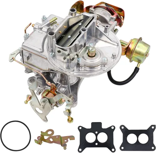 Vista 3 de Carburador de 2 Barriles Carb 2100 Carburador 2150 Compatible con Ford 289 302 351 carburador Mustang Cu Jeep Engine F100 F250 F350