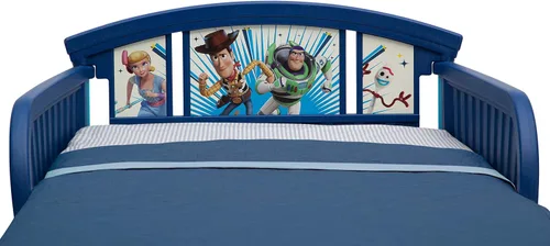 Vista 3 de Delta Children Cama para niños pequeños de plástico, Disney/Pixar Toy Story 4