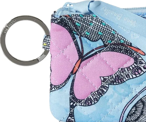 Vista 3 de Vera Bradley Cartera de algodón con cremallera para identificación para mujer