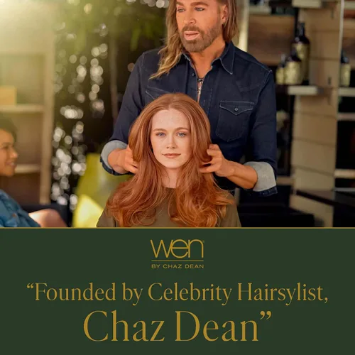 Vista 6 de WEN by Chaz Dean Cepillo redondo de cerdas de jabalí de lujo, para secar con soplado, para mujeres y hombres, ideal para flequillo, cepillo de pelo