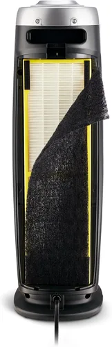 Vista 10 de Germ Guardian AC4825 - Paquete de purificador de aire con filtro de repuesto FLT4825 True HEPA, filtra silenciosamente alergias, polen, humo, polvo