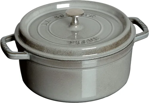 Vista 11 de Staub Cocotte redondo de 5.5 cuartos de galón, albahaca