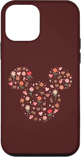 Vista 16 de iPhone 13 Pro Max Disney Mickey Mouse Icon Fill Chocolates Flowers Hearts Love Case