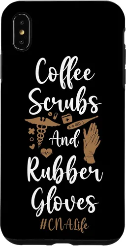 Vista 11 de iPhone 16 CNA Nurse Certified Nursing Assistant Coffee Coffee Scrubs & Case