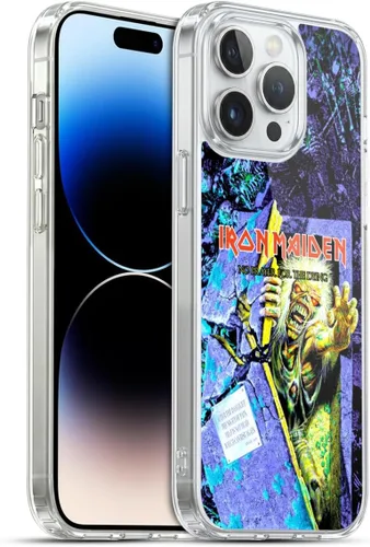 Vista 152 de Head Case Designs Funda de gel suave con licencia oficial de Iron Maiden Brave New World, compatible con Apple iPhone 7 Plus/iPhone 8 Plus Nuevo