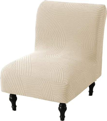 Vista 49 de Funda para Silla Sin Brazos Eco-Ancheng Desmontable Fundas para Sillas Decorativas Sin Brazos Lavables Funda para Silla Deslizante Sin Brazos Funda