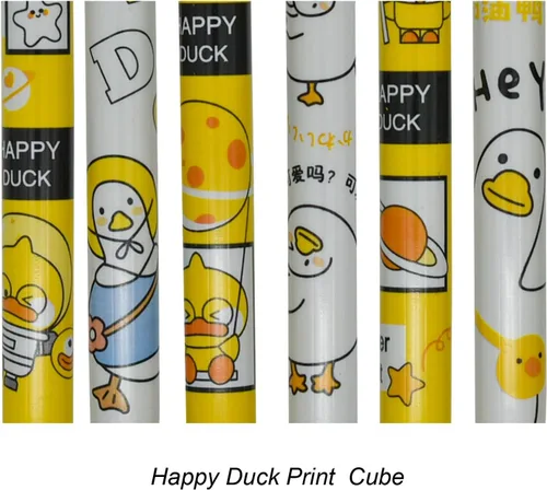 Vista 4 de 12 bolígrafos de gel retráctiles con diseño de animales de dibujos animados, bonitos bolígrafos de gel retráctiles Kawaii, tinta negra