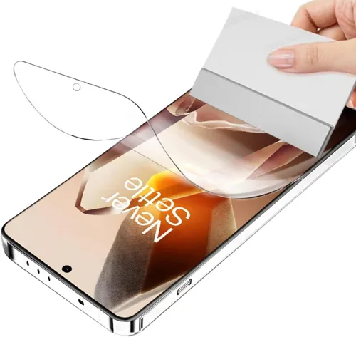 Vista 15 de Protector de pantalla de hidrogel para Google Pixel 10 Pro, película protectora de TPU flexible [vidrio no templado] [alta sensibilidad]