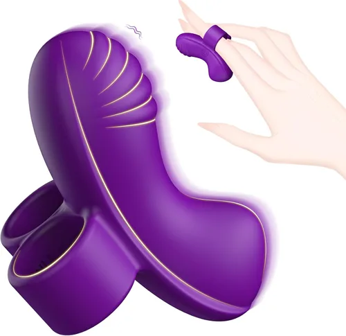 Vista 10 de Juguetes sexuales para mujeres, vibrador de dedo, mini vibradores, 10 modos de vibración, juguete sexual femenino, juguete sexual para parejas