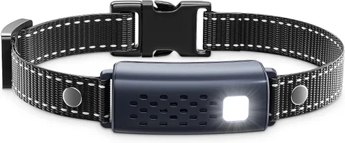 Vista 11 de Collar de entrenamiento para perros – Collar de entrenamiento para perros de 4000 pies con control remoto impermeable, collar electrónico con luz