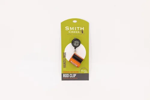 Vista 5 de Smith Creek Rod Clip, Soporte para caña de pescar portátil, Naranja Quemado