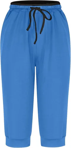 Vista 127 de Pantalones capri para mujer, estilo casual, de verano, elásticos, de cintura alta, pantalones de yoga, ajuste atlético, pantalones deportivos
