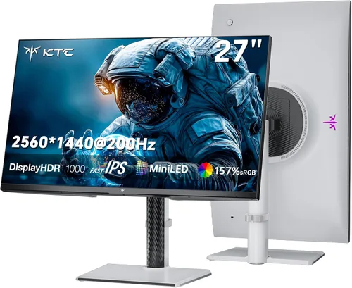 Vista 10 de KTC Portable Monitor 15.6 Inch, FHD 1080P Travel Laptop Monitor Extender with USB-C HDMI, Ultra-Slim IPS HDR Display with Speakers, Second Monitor
