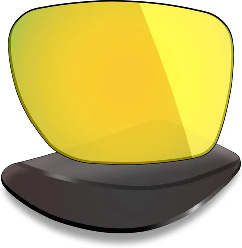 Vista 34 de Mryok Lentes de repuesto para gafas de sol Oakley Sylas OO9448 de 2.244 in, polarizadas HD, protección UV, resistentes a los impactos Espejo de oro