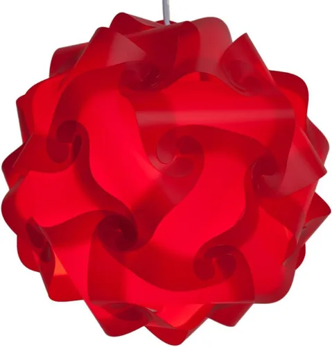 Vista 10 de Lightingsky. Lámpara IQ para ensamblar usted mismo. Estilo rompecabezas. Luces para decorar. Azul