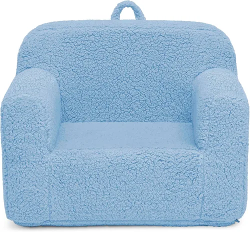 Vista 21 de Delta Children Cozee - Silla Sherpa, color crema
