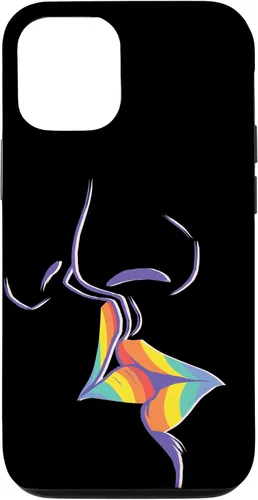 Vista 28 de Funda de regalo LGBT Lesbian Gay Pride LGBTQ Kiss Rainbow para iPhone 17