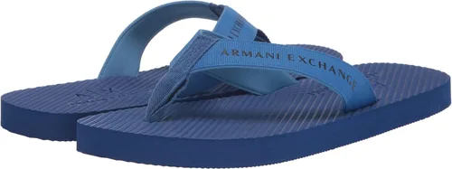 Vista 7 de AX ARMANI EXCHANGE - Chanclas con logotipo para hombre