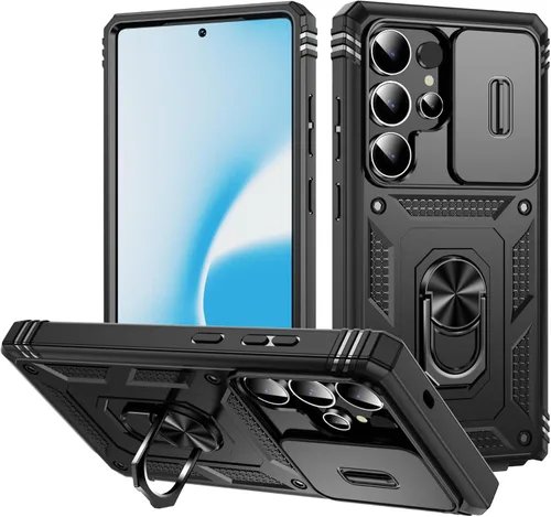 Vista 66 de Funda para Galaxy Note 20 Ultra, a prueba de golpes, resistente a los impactos con cubierta protectora de lente deslizante para Samsung Galaxy Note