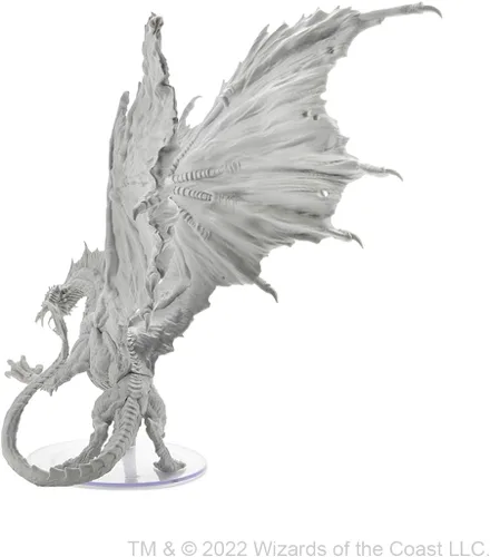 Vista 6 de WizKids D&D Nolzur's Marvelous Miniatures: Dragón Negro Adulto