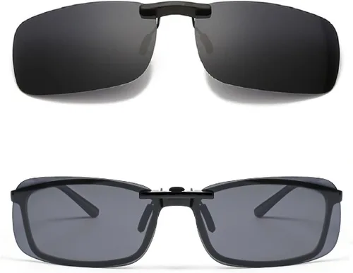 Vista 2 de Gafas de sol polarizadas con clip para gafas graduadas, gafas de sol con clip