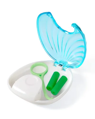 Vista 2 de JMU Estuche retenedor, estuche protector bucal dental de ortodoncia azul