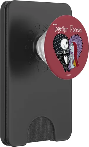 Vista 6 de Disney Jack y Sally Forever PopSockets MagSafe PopGrip de The Nightmare Before Christmas para iPhone