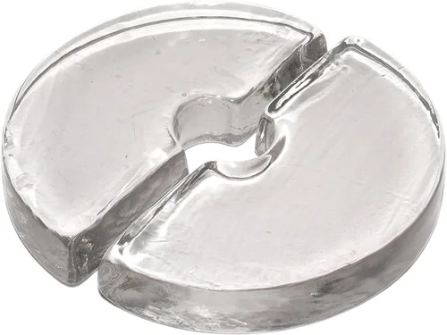 Vista 2 de Luna Glass Crock Pesas, 4.5" (patentado)