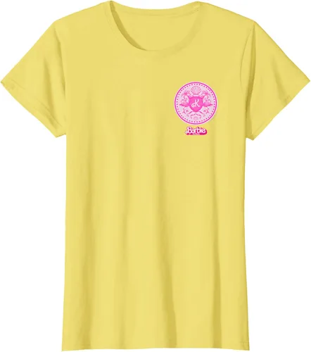 Vista 33 de Barbie The Movie - Camiseta con insignia de Ken Flamingo, Negro