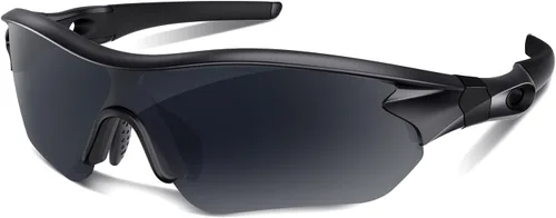 Vista 9 de Gafas de sol deportivas polarizadas para hombres y mujeres, jóvenes, béisbol, correr, pesca, tenis, golf, ciclismo, conducción, motor TAC UV400 TR90