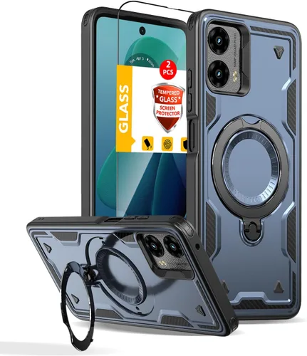 Vista 41 de Funda magnética para Google Pixel 9A compatible con cargador inalámbrico MagSafe, para Pixel 9A, funda de teléfono integrada de 360 °, con 2
