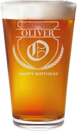 Vista 13 de Vaso de cerveza grabado personalizado de 16 onzas, regalos de Navidad grabados personalizados para hombres, regalos de cumpleaños para papá, regalos