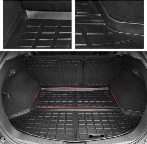 Vista 3 de Alfombrillas de ajuste personalizado para Mazda CX-5 2025 2024 2023 2022 2021 2020 2019 2018 2017, alfombrillas de piso, forro de carga