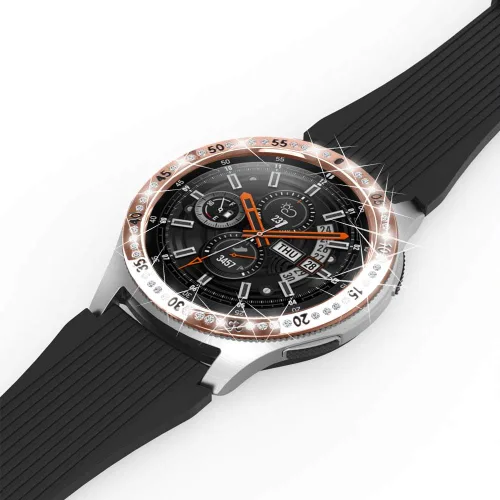 Vista 5 de FitTurn Anillo de bisel compatible con Samsung Galaxy Watch 4 Classic de 1.811 pulgadas/Galaxy Watch 1.811 pulgadas/Gear S3 Frontier &