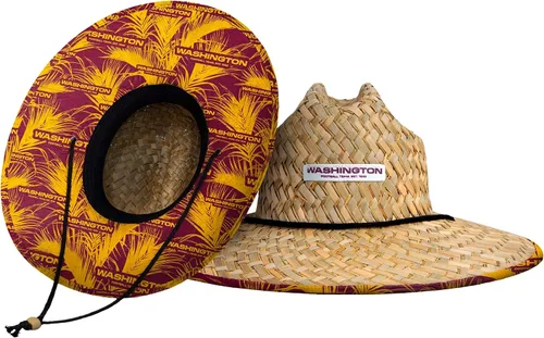 Vista 116 de FOCO - Sombrero de paja con logotipo de equipo universitario de NCAA y estampado floral para hombre