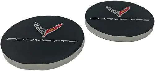 Vista 6 de Insertos de Posavasos de Soporte de Taza Corvette C8 - Juego de 2