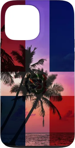 Vista 24 de Tropical Ocean Dominican Republic Flag - Dominican Pride Case for iPhone 17