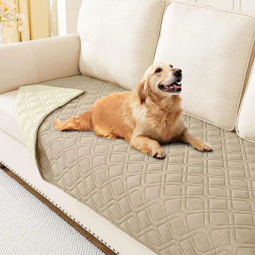 Vista 105 de hyha - Manta impermeable para cama de perro, mantas suaves para mascotas, funda impermeable para sofá para perros, fundas reversibles lavables