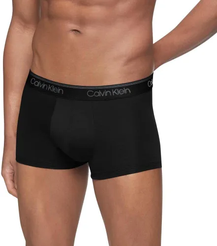 Vista 2 de Calvin Klein ropa interior de microfibra elástica para hombre, paquete de 3