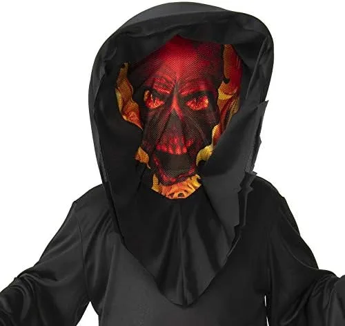 Vista 3 de Rubie's Disfraz de demonio de calavera para niño