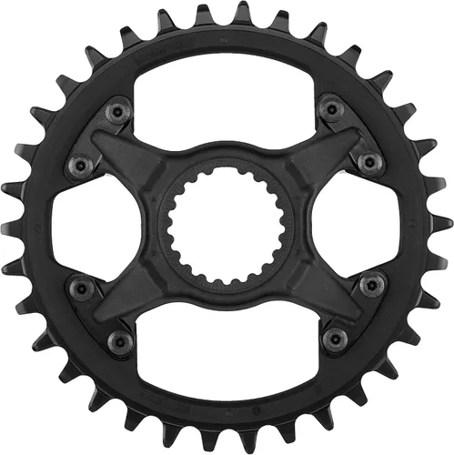 Vista 2 de FC-M8100 MTB DEORE XT 1x12S Plato 34 Dientes Negro